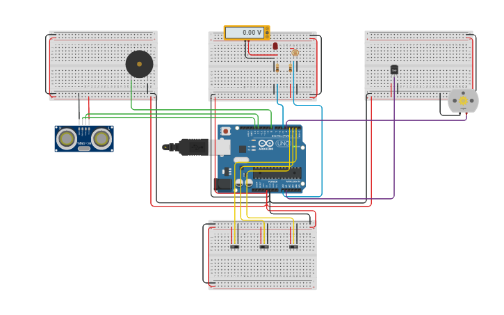 Circuit design Proyecto Arduino - Tinkercad
