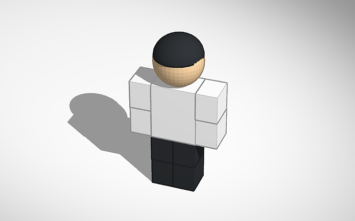 3D design ragdoll - Tinkercad