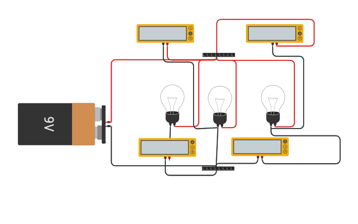 Circuit design parallel circuit | Tinkercad