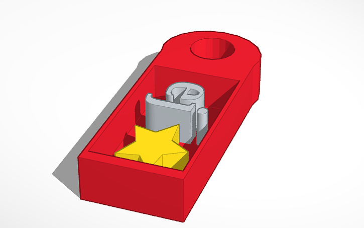 3D design keychain - Tinkercad