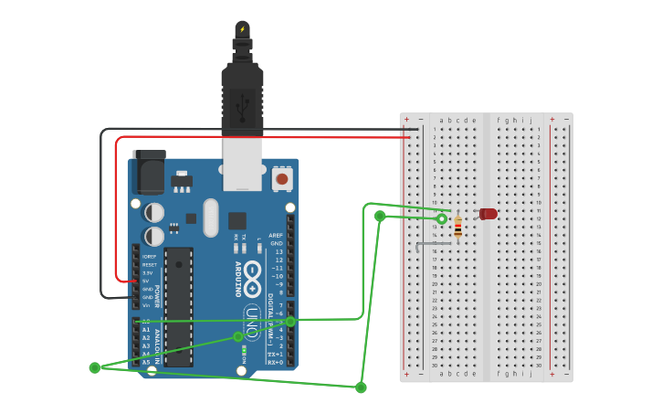 Circuit design analog outputs 1 | Tinkercad