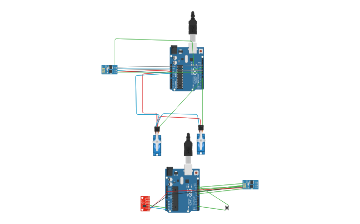 Circuit design Module RF - Tinkercad
