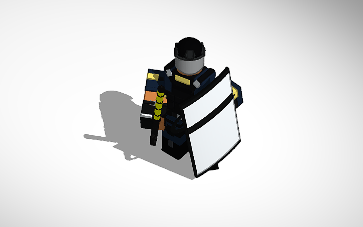 Roblox Tower defense simulator Warden by Koowriter on DeviantArt