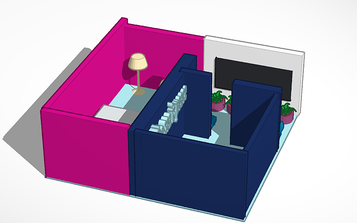 3d Design Second Part Of Two Floor House Imagine It As A Second Floor