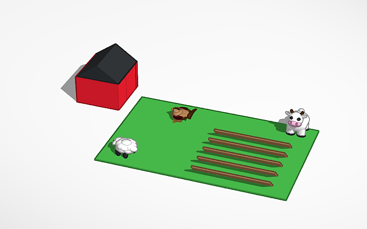 3D design Regenerative Farming - Tinkercad