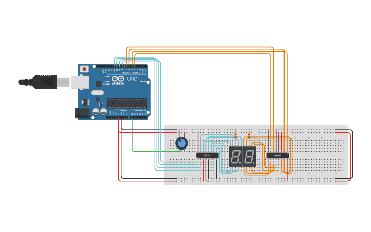 Circuit design Arduino Software Task - R3 Module 1 | Tinkercad