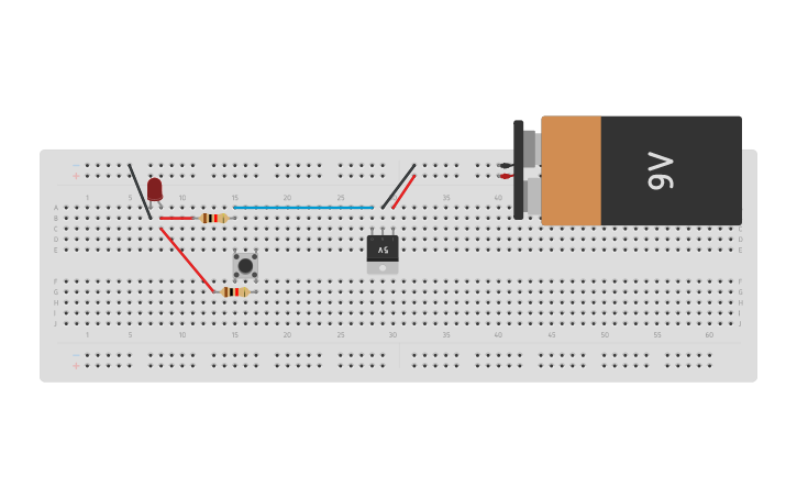 Circuit design LED control assignment 2 | Tinkercad