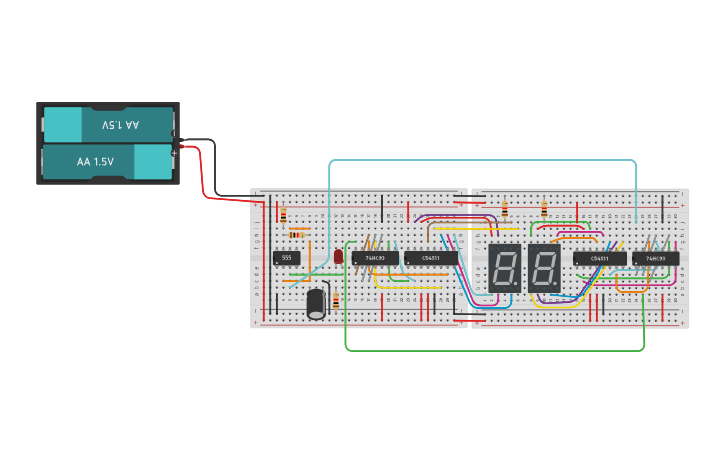 Circuit design RELOJ ACTIVIDAD 8 JANETH - Tinkercad