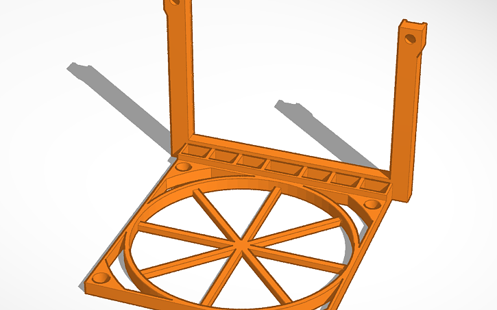 3D design Ramps 70x70mm Fan Support | Tinkercad