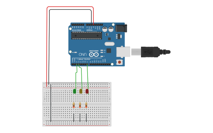 Circuit design 1-1 - Tinkercad