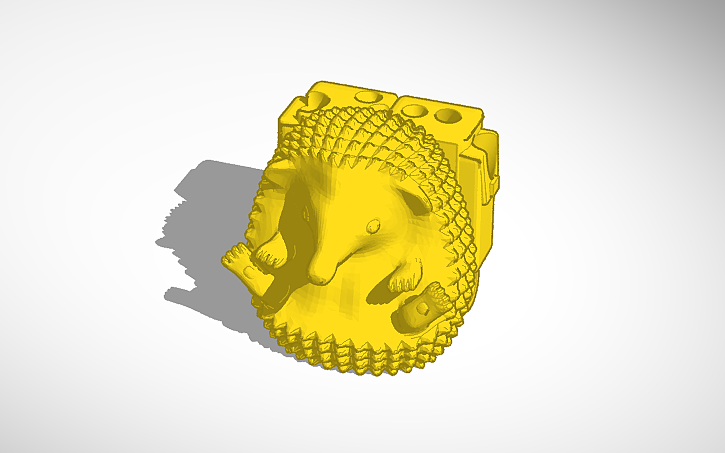 3D design Scema's School Hedgehog Remix - Tinkercad