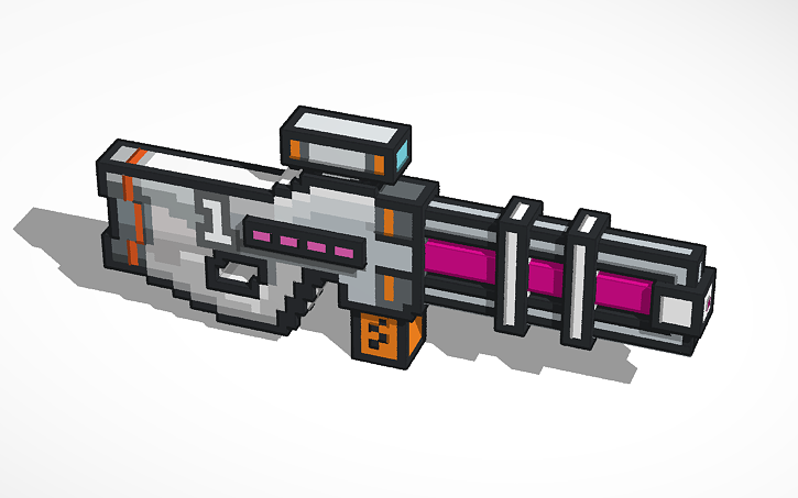 Pixel Gun 3d Prototype Tinkercad