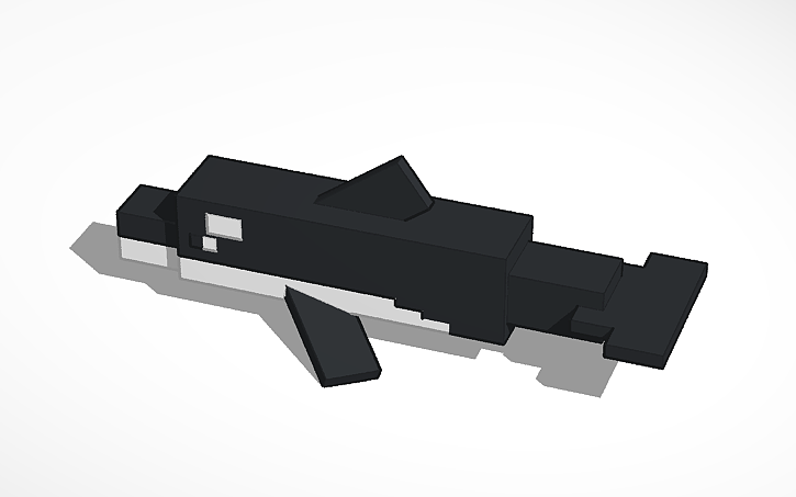 3D design Minecraft Orca | Tinkercad