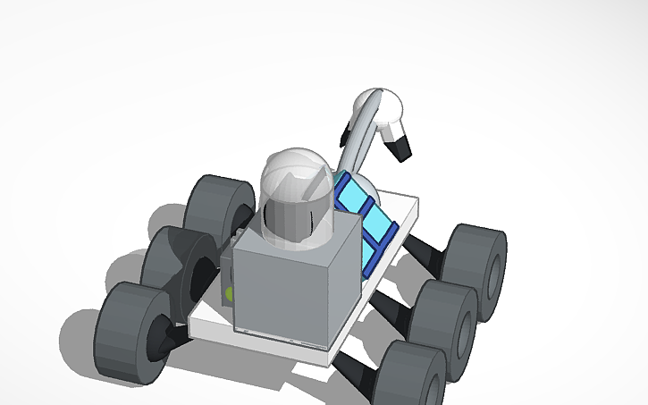 3D design Rover - Tinkercad