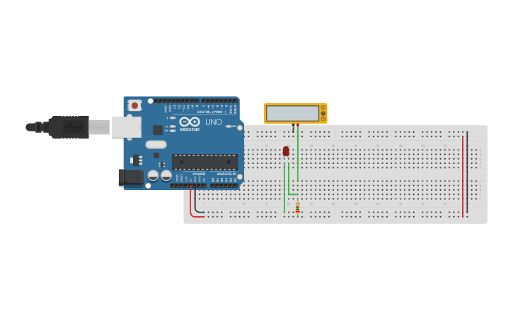 Circuit design Limiting current to LED - Tinkercad