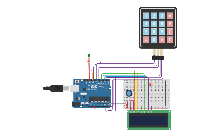 Circuit design FBI! Open Up! - Tinkercad