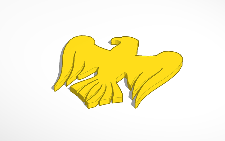 3D design Golden Eagle from War Thunder - Tinkercad