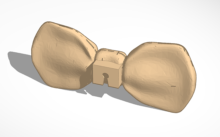 3D design Bow tie KShin - Tinkercad