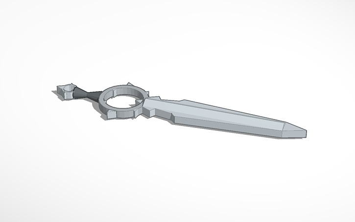 3D design [Infinity Blade II] The Infinity Blade | Tinkercad
