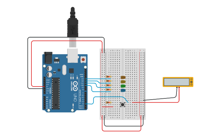 Circuit design Lecture 2 (08/31) Arduino Circuit | Tinkercad