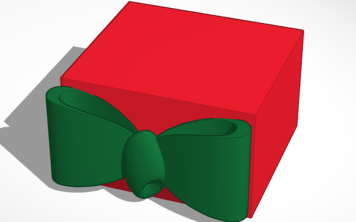 3D design present - Tinkercad