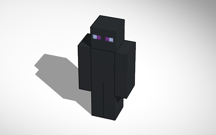 3D design Thicc enderman | Tinkercad