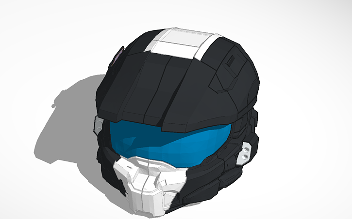 3D design Halo Ranger helmet | Tinkercad