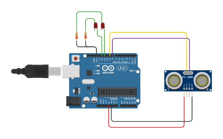 Circuit design Ejer. 7 Grupo 1 | Tinkercad