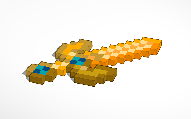 3D design Midas Sword (Hypixel Skyblock) | Tinkercad