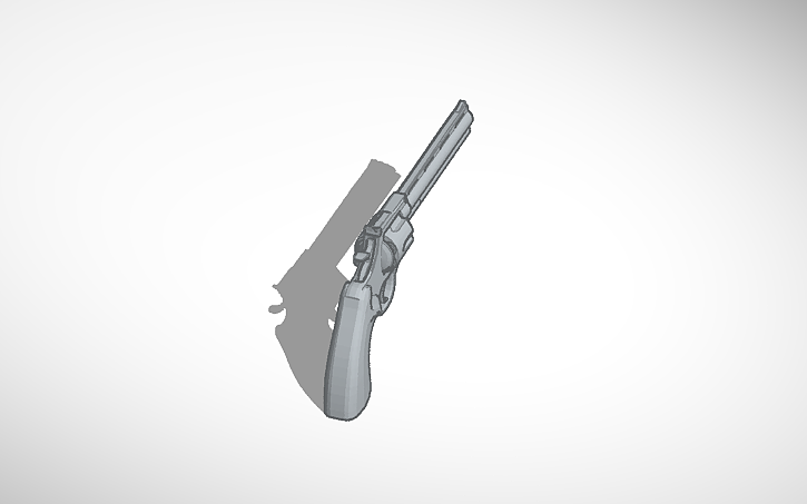 3D design Colt Python Revolver | Tinkercad