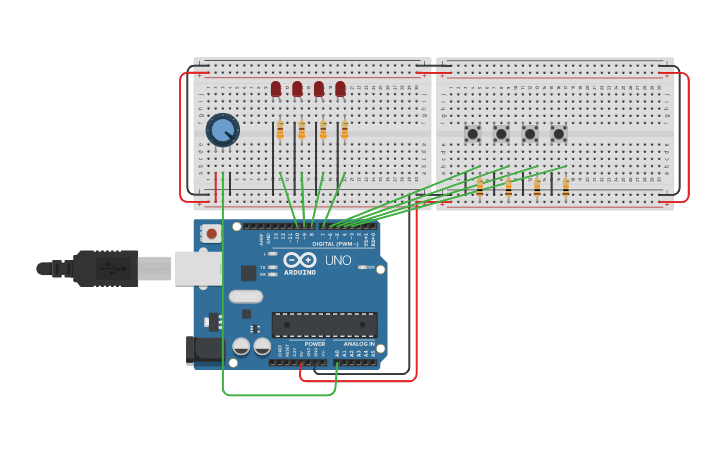 Circuit design Circuit Challenge #1 | Tinkercad