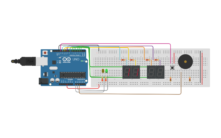 Circuit design Activity 2.a | Tinkercad