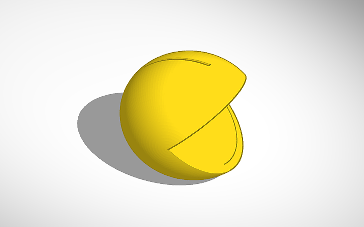 3D design pac bank pooping coins - Tinkercad