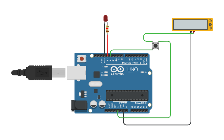 Circuit design Assignment 7 Touch Sensor - Tinkercad