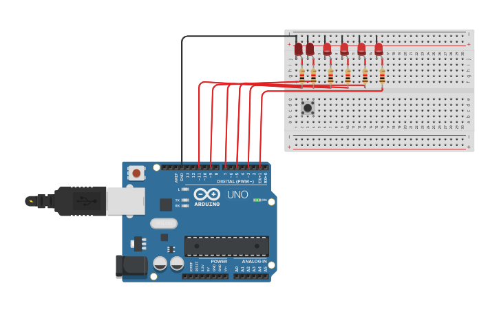 Circuit design Randomizer - Tinkercad