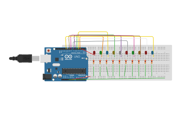 Circuit design KARAŞİMŞEK DEVRE | Tinkercad