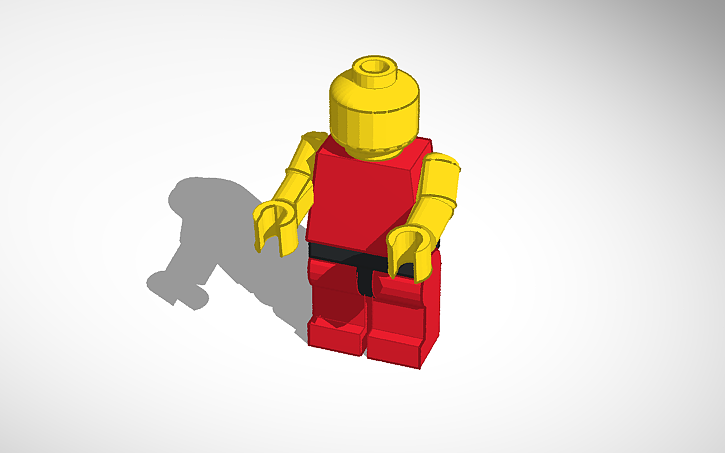 3D design Lego Minifigure-2W32 - Tinkercad