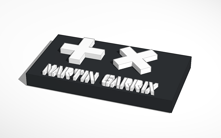 martin garrix black logo