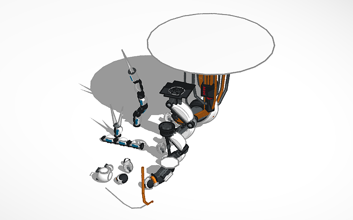 3D design GLaDOS Gallery - Tinkercad