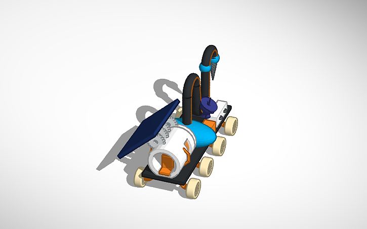 3D design Moon Rover | Tinkercad