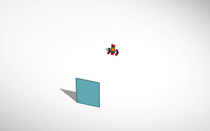 3D design RoboPi - Raspberry Pi Robot - Exploded View - Tinkercad