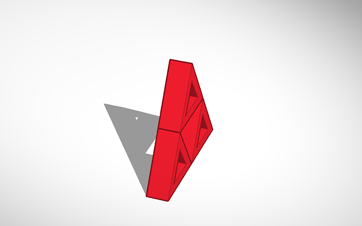 3D design Trit 3 transparent triangles | Tinkercad