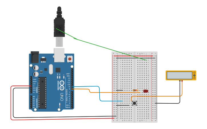 Circuit design week 4 circuit 1 (variation) | Tinkercad