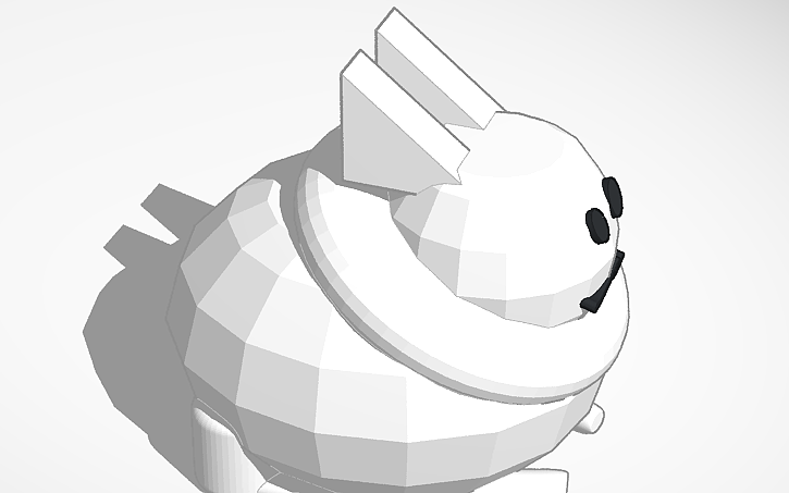3D design gubby bunny Roblox - Tinkercad