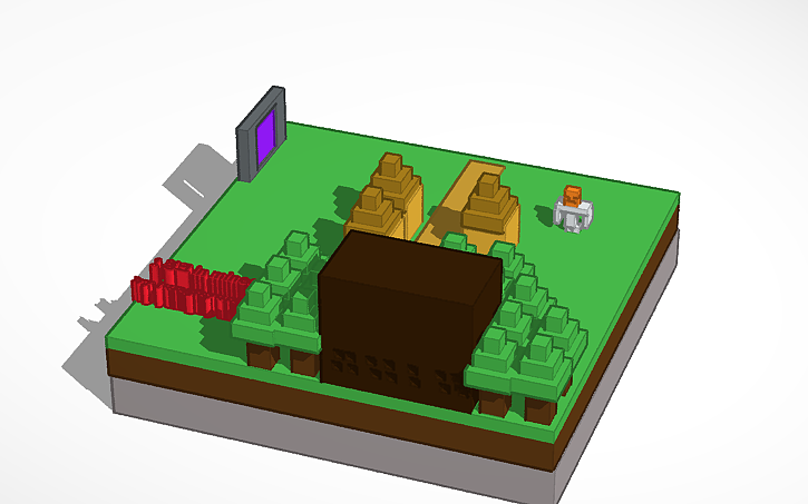 3D design minecraft - Tinkercad
