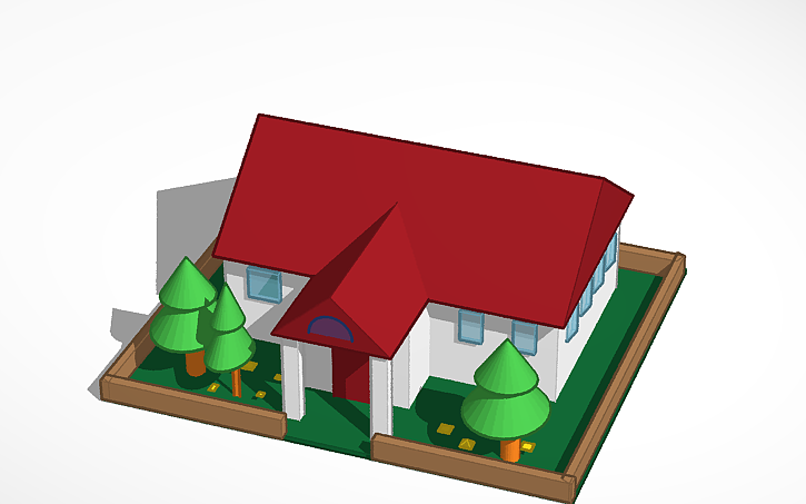 Copy of Modelo 3D casa Roberto Mercado 28 | Tinkercad