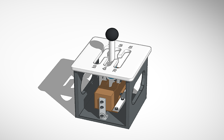 3D design H-Shifter Mechanism For Gaming | Tinkercad