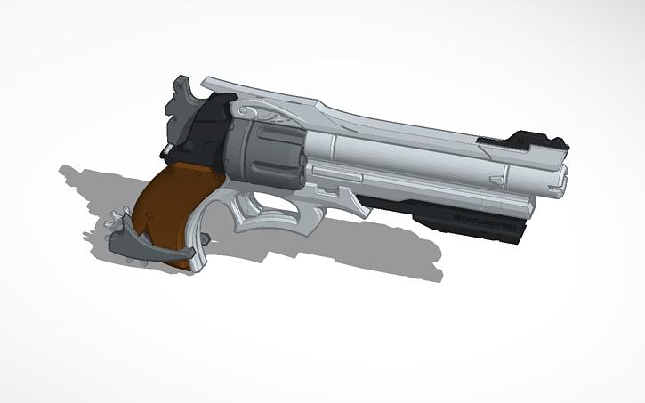 3D design Assembled Mcrees Revolver #Landon | Tinkercad