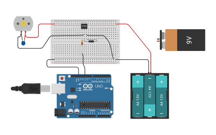 Circuit design ARDUINO with TP120 to CONTROL MOTORS and HIGH POWER ...