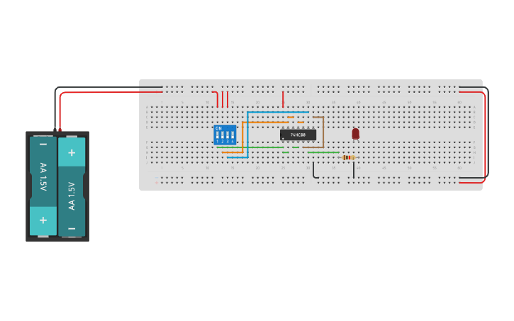 Circuit Design Yabcabacbc Tinkercad 4386